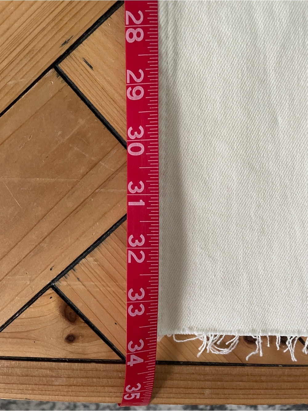Anine Bing  Roy ivory  Split and raw Hem Jeans size 28 . Perfect summer jeans. - Picture 10 of 14
